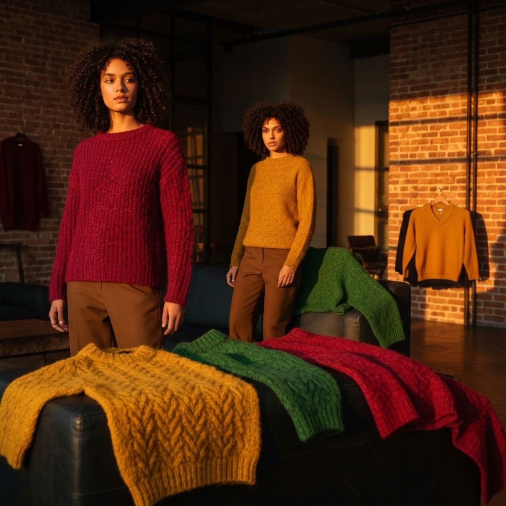The Range: Colorful Sweaters